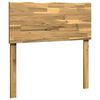 vidaXL Live Edge Hoofdbord ROSTOCK Wit 90 cm Massief Acaciahout