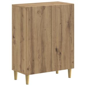vidaXL Badkamer Opbergkast ARNHEM Artisanaal eiken 59,5 x 31 x 80 cm