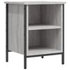 vidaXL Schoenenkast 38x35x50 cm bewerkt hout grijs sonoma eikenkleurig