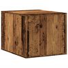 vidaXL Kattenbakkast 47x59x42 cm bewerkt hout oud houtkleurig