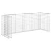 vidaXL Schanskorfmuur containers 320x100x120 cm gegalvaniseerd staal