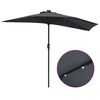 vidaXL Tuinparasol Antraciet 294 x 150 x 224 cm Polyester en staal