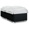 vidaXL Bedframe zonder matras 90x190 cm stof zwart