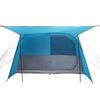 vidaXL Autotent 4-persoons waterdicht blauw