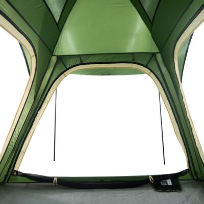 vidaXL Tent 4-persoons waterdicht snelontgrendeling groen