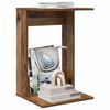vidaXL Bijzettafel Oudhout 40 x 38 x 62,5 cm Bewerkt hout