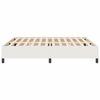vidaXL Bedframe Cr&egrave;me 200 x 200 cm Katoenen stof