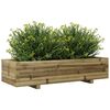 vidaXL Plantenbak 110x40x26,5 cm ge&iuml;mpregneerd grenenhout