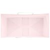 vidaXL Papieren zakken 250 st met hengsels 32x17x44 cm roze