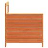 vidaXL Tuinbank met armleuning 69x62x70,5 cm grenenhout wasbruin