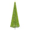 vidaXL Led-kerstboom met tinsel en grondpen EKENAS 300 cm 475 LED's
