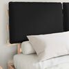 vidaXL Bedframe met Gevoerd Hoofdgedeelte Zwart 160 x 200 cm