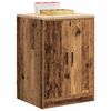 vidaXL Garagekast 60x51x85 cm massief grenenhout oud hout