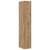 vidaXL Apothekerskast 30x41x174,5 cm bewerkt hout artisanaal eiken