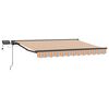 vidaXL Handmatige Luifelhouder met LED's 3 x 2,5 m