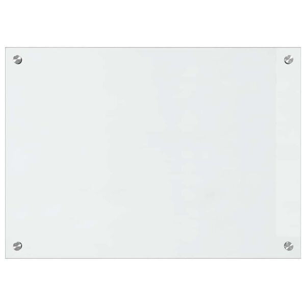 vidaXL Keuken Achterwand 2 pcs Doorzichtig 70 x 50 cm gehard glas