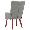 vidaXL Fauteuil Lichtgrijs 63 x 67 x 94 cm Fluweel