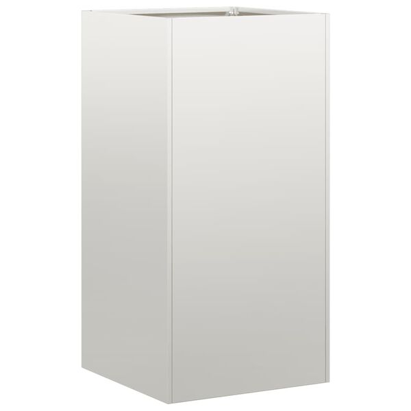 vidaXL Plantenbak 40x40x80 cm roestvrij staal