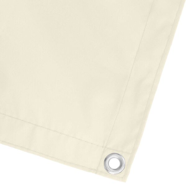 vidaXL Balkon Scherm Cr&egrave;me 100 x 600 cm Oxford Stof