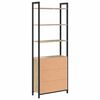 vidaXL Boekenkast Sonoma Eiken 60 x 24 x 161 cm Bewerkt hout