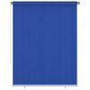 vidaXL Rolgordijn voor buiten 185(B)x230(H) cm HDPE blauw