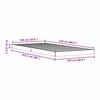 vidaXL Bedframe Wit 213.5 x 104 x 9 cm Massief grenenhout