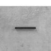 vidaXL Hoge kast 69,5x34x180 cm bewerkt hout betongrijs