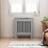 vidaXL Radiatorafdekking Grijs Sonoma 78 x 19 x 81,5 cm Bewerkt hout