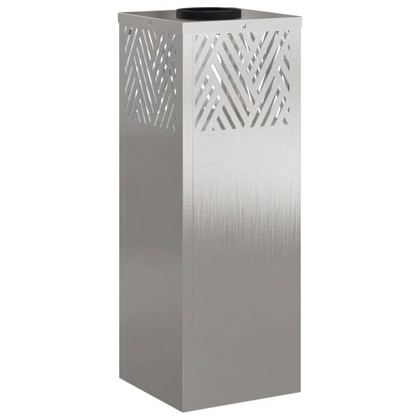 vidaXL Solar LED Pad Licht 2 pcs Roestvrij staal Roestvrij staal