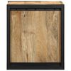 vidaXL Nachtkastjes 2 st 40x35x40 cm massief ruw hout mango