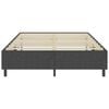 vidaXL Boxspringframe stof grijs 180x200 cm