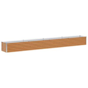 vidaXL Verhoogde plantenbak Licht Bruin 390 x 50 x 36 cm