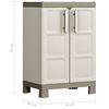 Keter Opbergkast laag Excellence 97 cm beige en taupe