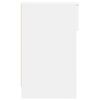 vidaXL Nachtkastjes 2 st met lade 20x36x60 cm wit