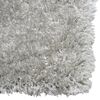 vidaXL Vloerkleed shaggy hoogpolig 50 mm 80x150 cm grijs