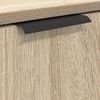 vidaXL Badkamer Kast Sonoma Eiken 64,5 x 33,5 x 59 cm Bewerkt hout