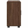 vidaXL Dressoir Bruin Eiken 88,5 x 30,5 x 55,5 cm Bewerkt hout
