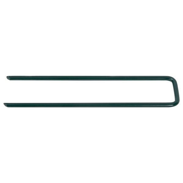 vidaXL Kunstgraspennen 100 st U-vormig ijzer