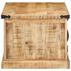 vidaXL Salontafel met lade Bruin 90 x 50 x 40 cm Massief Mango Hout