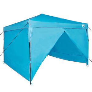 vidaXL Luifeltent 290 x 290 x 251 cm Blauw Stof