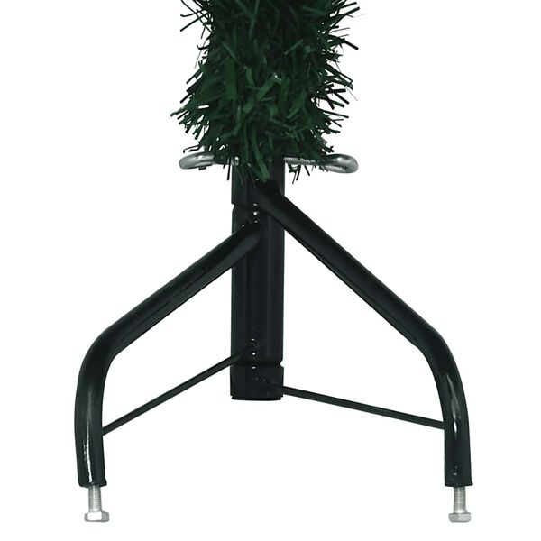 vidaXL Kunstkerstboom hoek 210 cm PVC groen