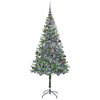 vidaXL Kunstkerstboom met 300 LED Groen 180 cm PVC en Staal