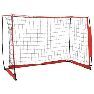vidaXL Voetbaldoel 184x91x124,5 cm staal