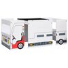 vidaXL 3-delige Kindertafel- en stoelenset politieauto-ontwerp MDF