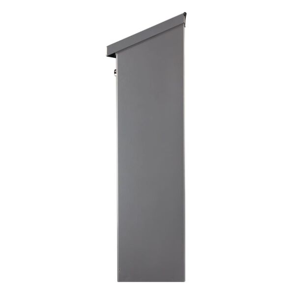 Perel Brievenbus Rio zilverkleurig