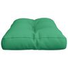 vidaXL Palletkussen 70x40x12 cm stof groen