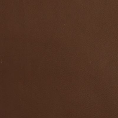 vidaXL Voetenbank 45x29,5x36 cm glanzend kunstleer bruin