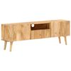 vidaXL Tv-meubel 140x30x49 cm massief mangohout