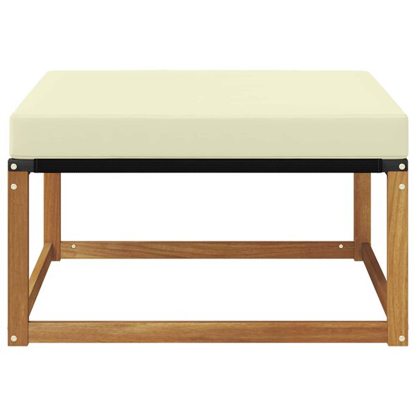 vidaXL Buiten Voetenbank Massief Acaciahout Naturel