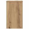 vidaXL Plantenstandaards 2 st 30x30x50 cm hout artisanaal eiken